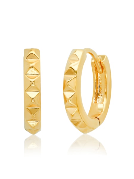 Gold Textured Huggies