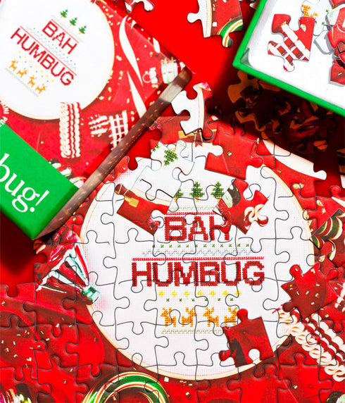 Bah Humbug Mini Puzzle - 70 Pieces