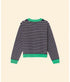 Lillian Cardigan - Navy Stripe