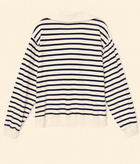 Kat Sweatshirt - Natural Stripe