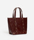 Cabas Small Zippy Bag - Chocolate