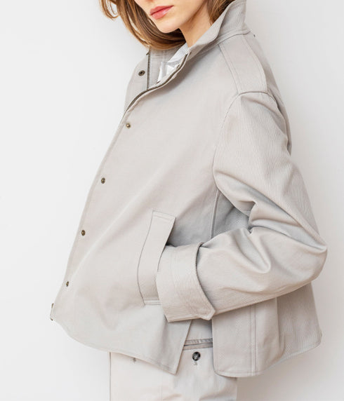 The Split Jacket - Bone