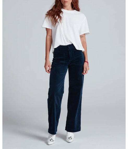 Sailor Velvet - Navy