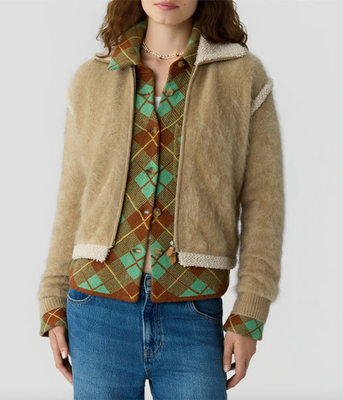 Grizzly Frankie Jacket - Camel