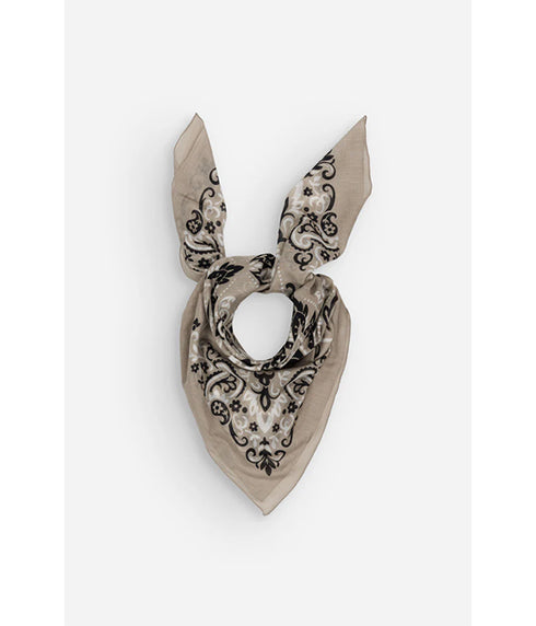 Bandana Scarf - Taupe