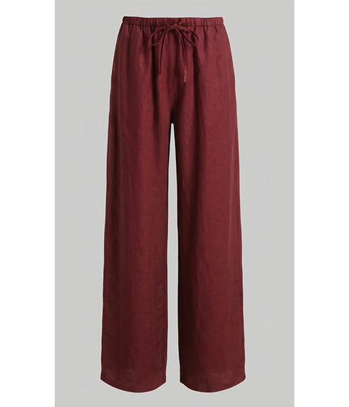 Daniel Drawstring Pocket Pants - Pinot