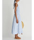 Siempre Tank Maxi - Blue and White Stripes