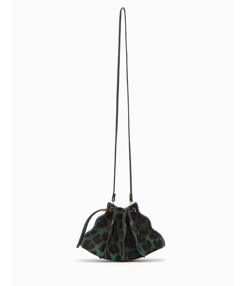 Adria Small Crossbody Bag - Emerald Leopard