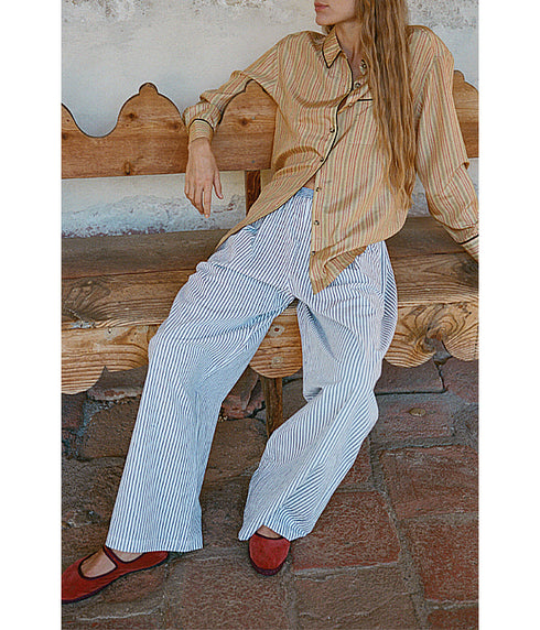 Kaila Pants - Blue Stripe