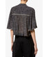 Douna Top - Black/Ecru