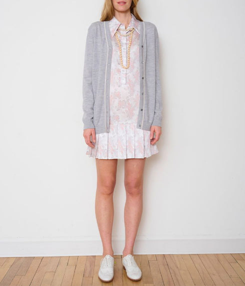 The Charleston Cardigan - Light Grey