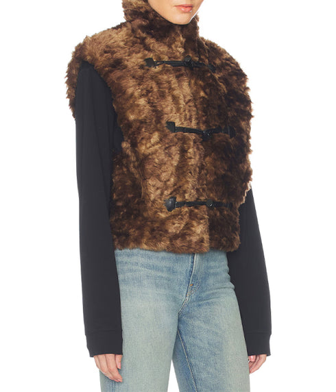 Jocya Vest - Brown