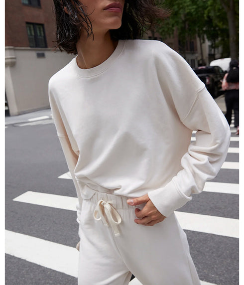 The Everyday Sweatshirt - Cream