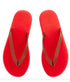 Saionara Leather Flip Flop - Cotto Red
