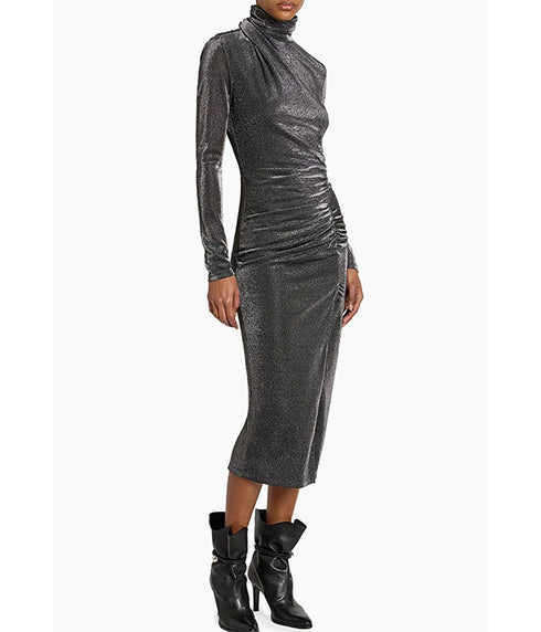 Jenisa Dress - Gunmetal