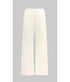 Barb Wide Leg Satin Pants - Creme