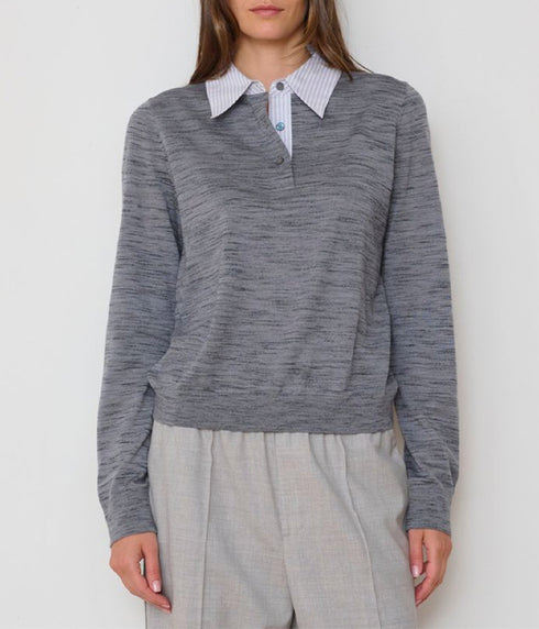 The Charlie Polo - Medium Grey