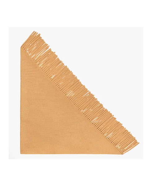 The Sweater Fringe Scarf - Camel