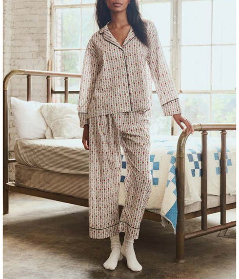 The Pajama Shirt - Ribbon Floral