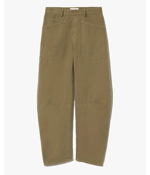 Shon Linen Pant - Olive Green