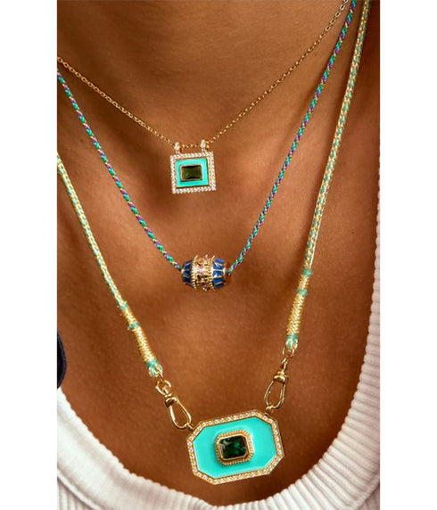 Talisman Necklace - Blue