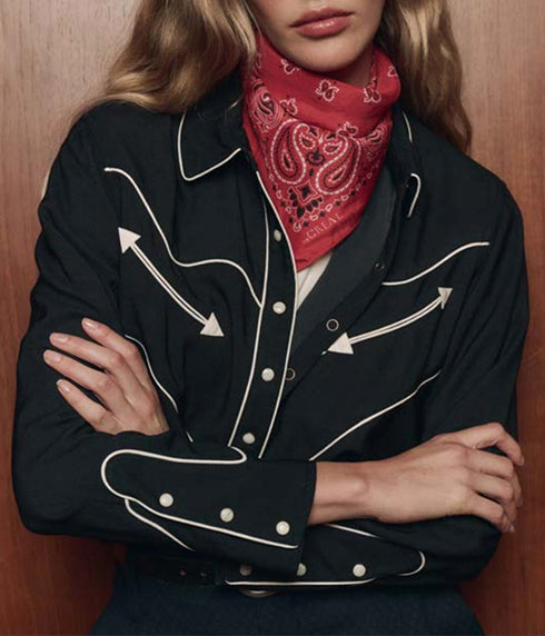 The Western Shirt - Black