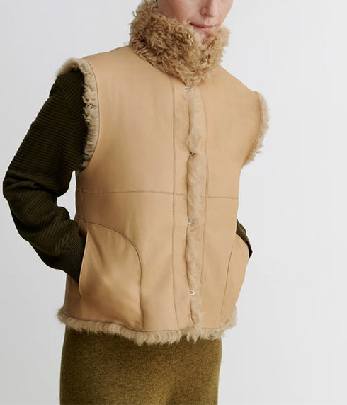 Weiss Vest - Camel