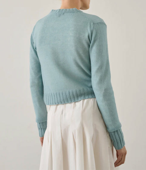 Griffith Cardigan - Celadon Blue