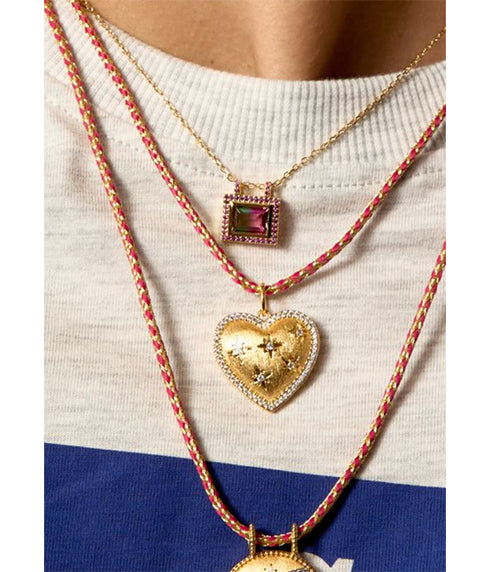 Big Heart Necklace - Gold