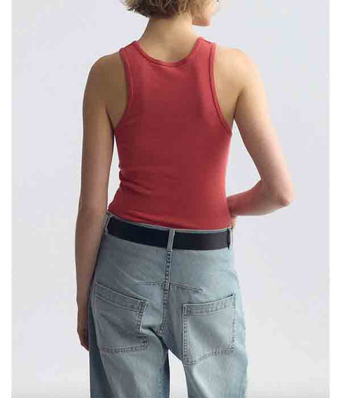 June Tank - Washed Red