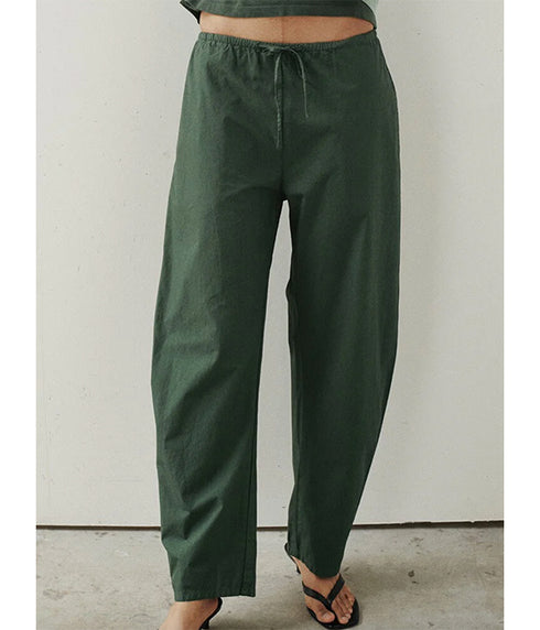 Kyoto Drawstring Pants - Juniper