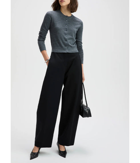The Refined Cardi - Charcoal