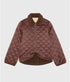 The Reversible Western Yoke Pasture Jacket - Brown w/ Cream