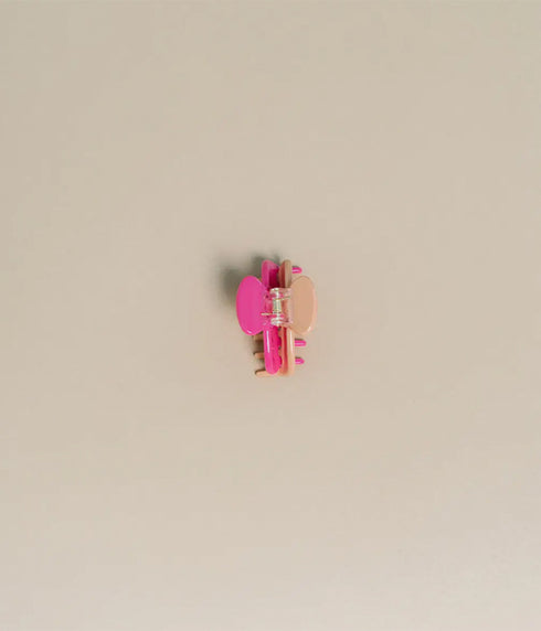 Hair Claw Clip 2" - Two Tone Pink