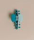 Hair Claw Clip 4" - Two Tone Turquoise