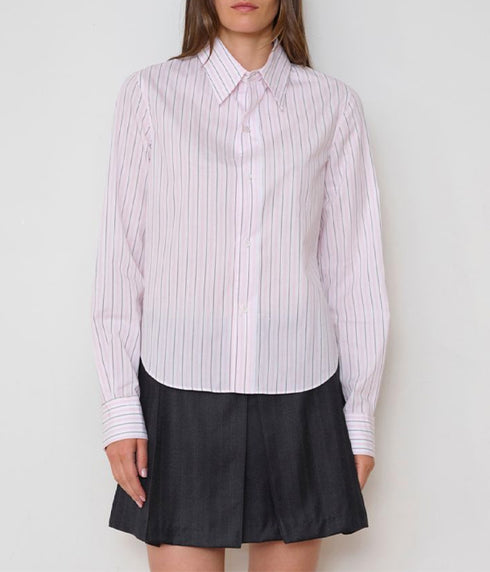 The Rebel Shirt - Pink Stripes