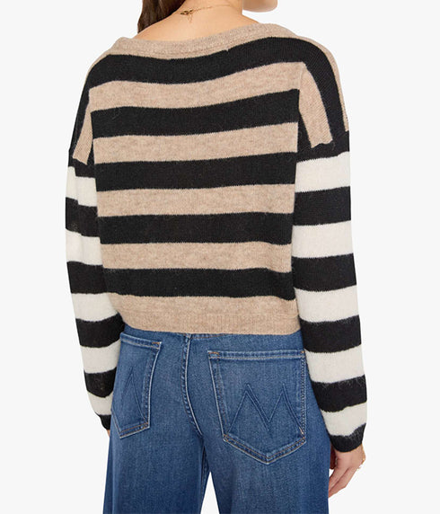 The Cold Shoulder - Ivory Oatmeal Black TRUNK