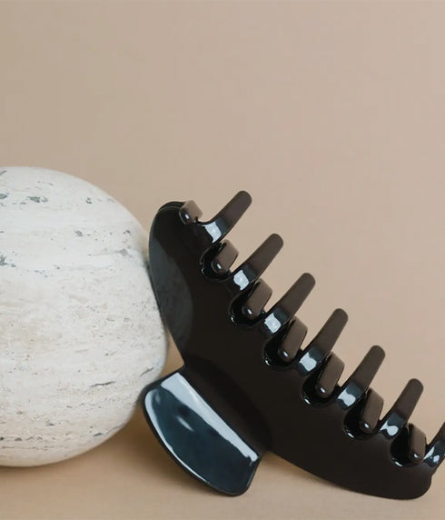 Hair Claw Clip 4" - Ganache