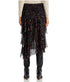 Brigette Skirt - Black/Ecru