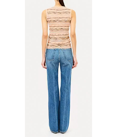 Alisa Sleeveless Top - Hibiscus