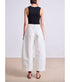 Cropped Cybil trousers - Cream