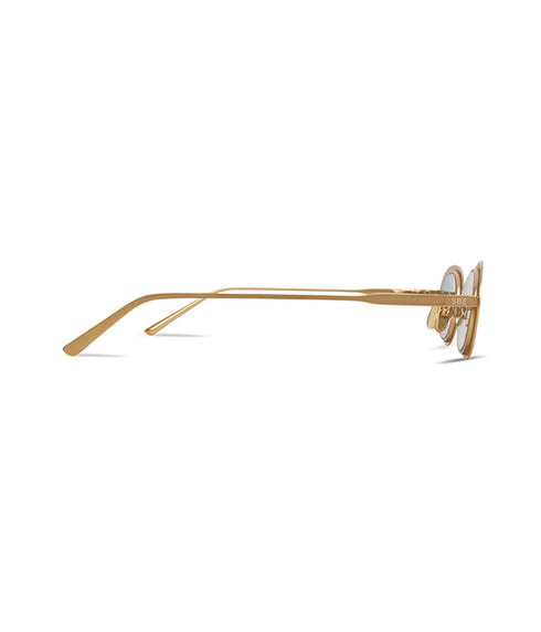 Lyric Leigh Sunglasses - Gold Mirror