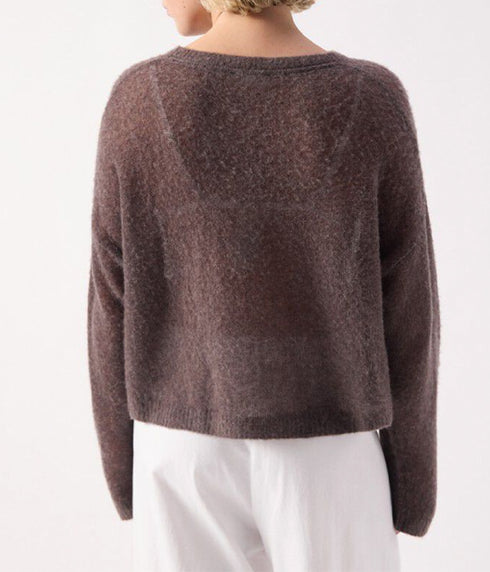 Bodyrow Cardigan - Mottled Hedgehog