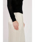 Marlo Fine Knit Mock Neck Top - Black