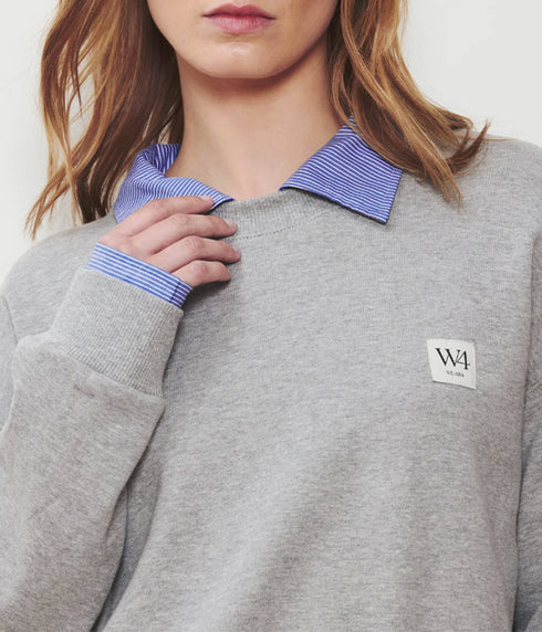 The Kensington Sweatshirt - Grey Multi
