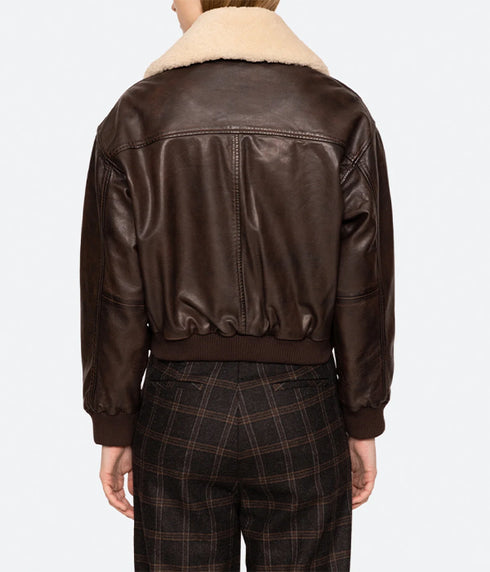 The Lenoir Bomber Jacket - Chocolate