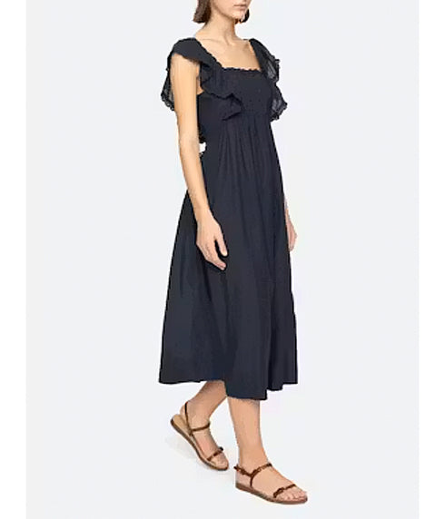 Eliza Dress - Navy