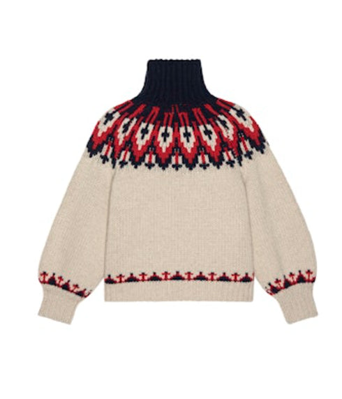 The Nordic Sweater - Glacier Fair Isle