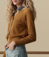 The Dainty Cardigan - Suntan