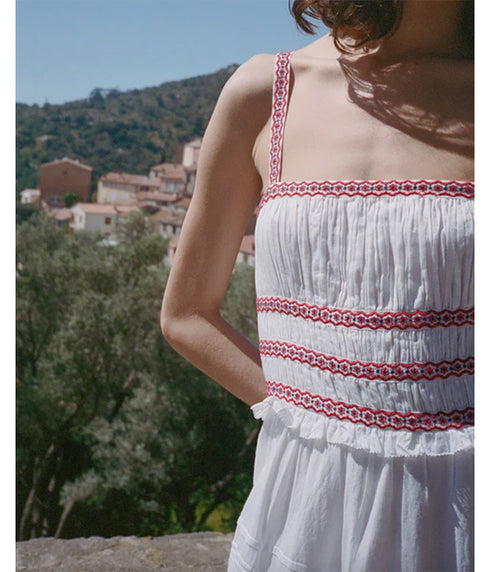Carolyne Dress - White